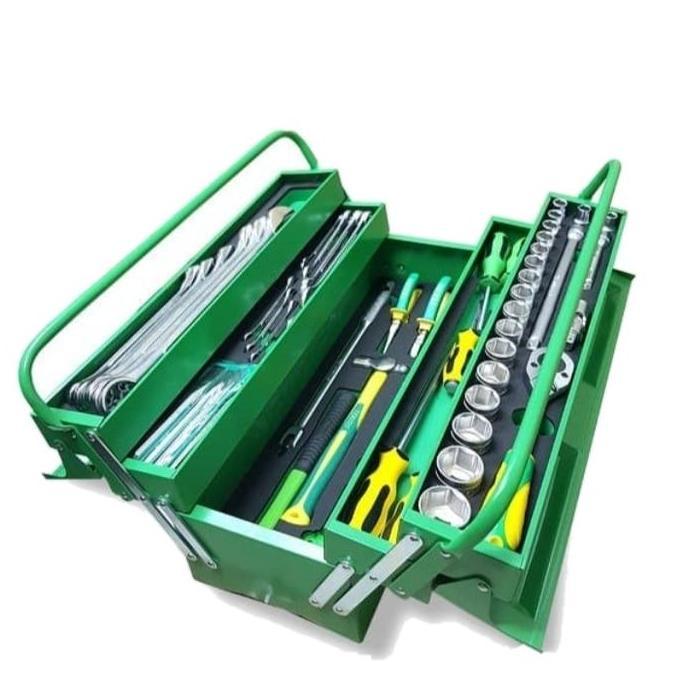 Promo Tool Box Set 66 Pcs Tekiro Diskon