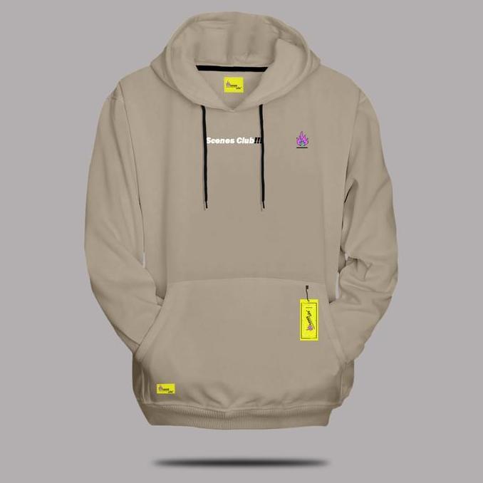 FREE ONGKIR SCENES LIFE SWEATER COWOK SWEATER RESLETING GOLD PRIA SWEATER PRIA RESLETING DEPAN CREWN