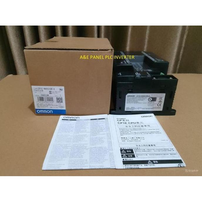 Terjangkau Plc Omron Cp1E-N40S1Dr-A  Cp1E N40S1Dr A