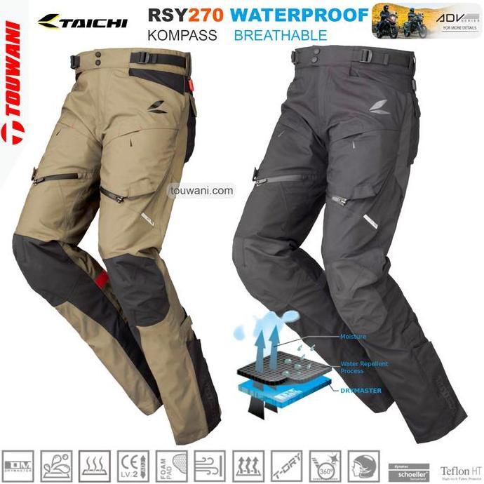 Celana RS Taichi RSY270 Kompass Dry Master Waterproof Breathable