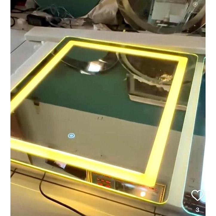 Cermin Full Body Lampu Led Sensor Sentuh Touchscreen Pasti Promo