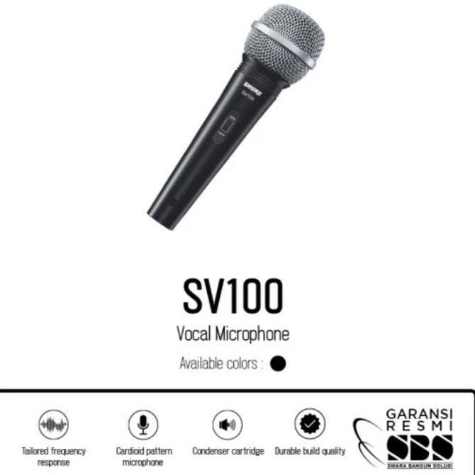 Mic kabel Shure Shure SV 100 Original microphone  kabel Shure sv 100