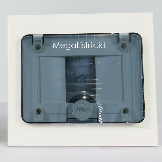 Diskon Hager Box Mcb 4 Grup Inbow Vf104Tm / Rumah Mcb 1 Baris 4 Group / Modul Ib Tanam Pintu Transpa