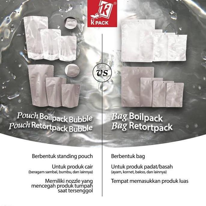 BAG BOILPACK 250GRAM 13X21CM