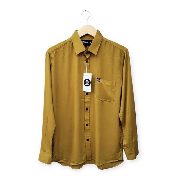 BEST SELLER KEMEJA PRIA POLOS LENGAN PANJANG PREMIUM BAJU KEMEJA RAYON PREMIUM DEWASA KATUN DISTRO C