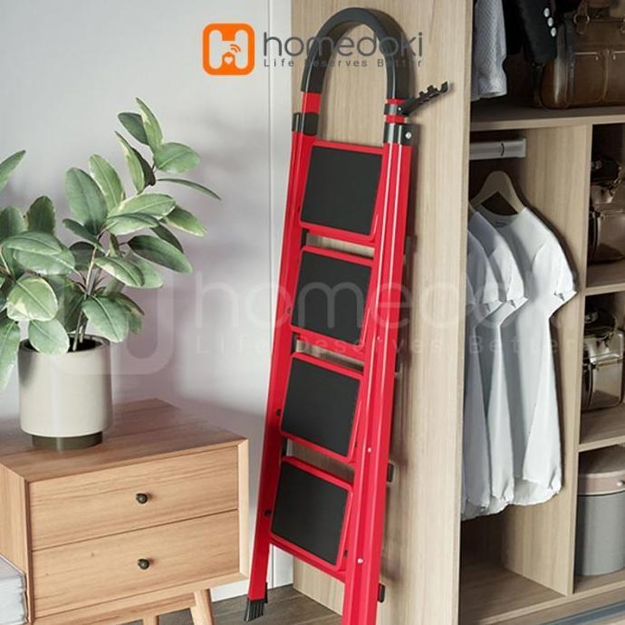 Tangga Lipat Portable / Tangga Lipat  Besi / Tangga Lipat Rumah Tangga