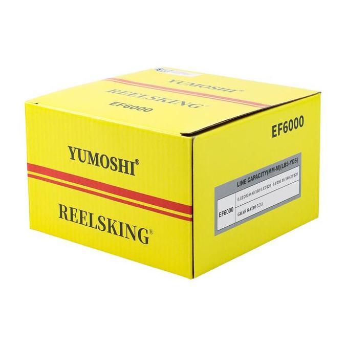 Yumoshi Reelsking Reel Pancing Spinning 12 Ball Bearing - Ef6000