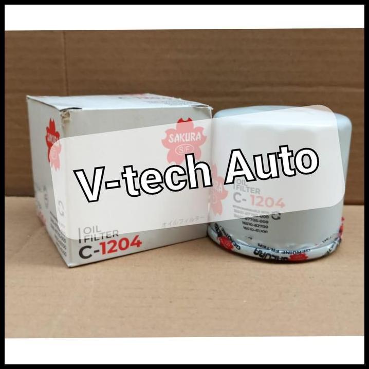 DISKON OIL FILTER OLI ERTIGA KARIMUN APV FORSA C-1204 C1204 SAKURA 