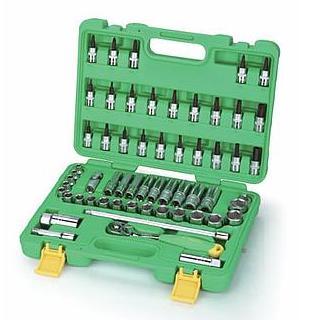 Promo SOCKET SET 3/8" 58 PCS 6 PT TEKIRO TOOL SET Diskon