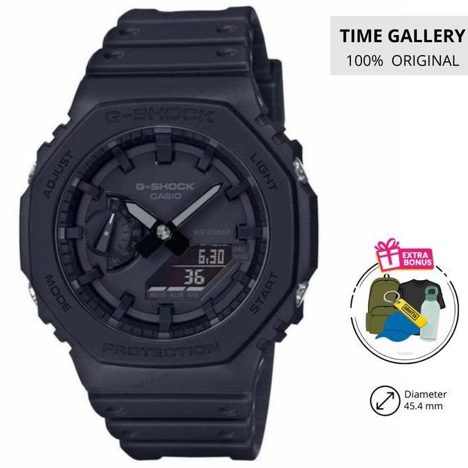 Jam Tangan Pria 100% Orinal Casio Ori G-Shock ga-2100-1a1dr 1a1 ga2100 ga21001a1dr watches