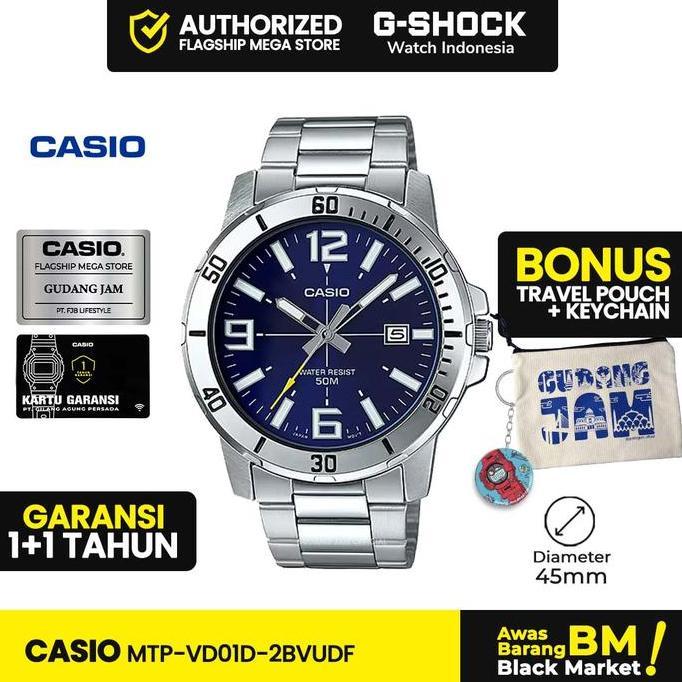 Casio General MTP-VD01D-2BVUDF MTP-VD01D MTP-VD01 MTPVD01D MTP VD01D Watches Men
