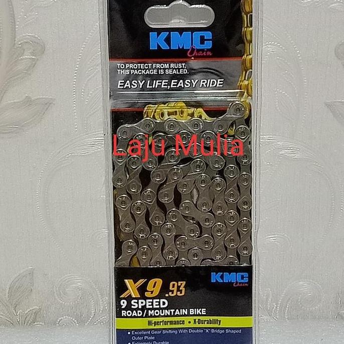 Chain Rantai KMC 9 Speed X9 Silver
