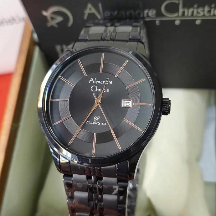 Jam Tangan Pria Alexandre Christie Ac 8348 MD All Steel