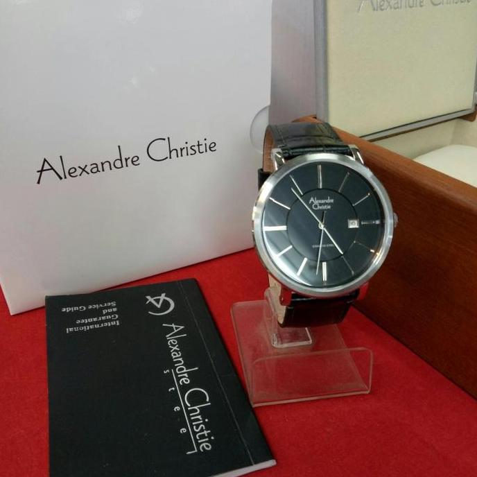 Jam Tangan Pria Alexandre Christie Ac 8344 MD Solid Stainless