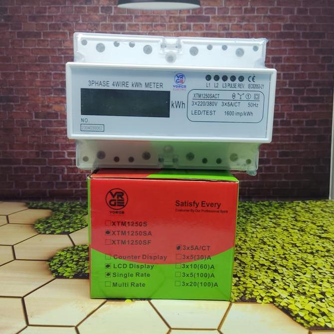 Kwh Meter 3 Phase Digital/Kwh Meter 3Phase Digital Fort Ct Xtm1250Sact Berkualitas