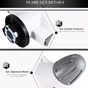 TORCH Portable Torch Flame alat las heating mentai brulee