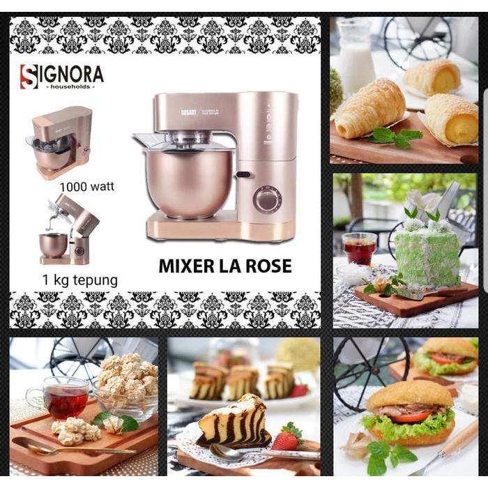 Signora | Standing Mixer La Rose Stand Mixer Original Dan Terpercaya