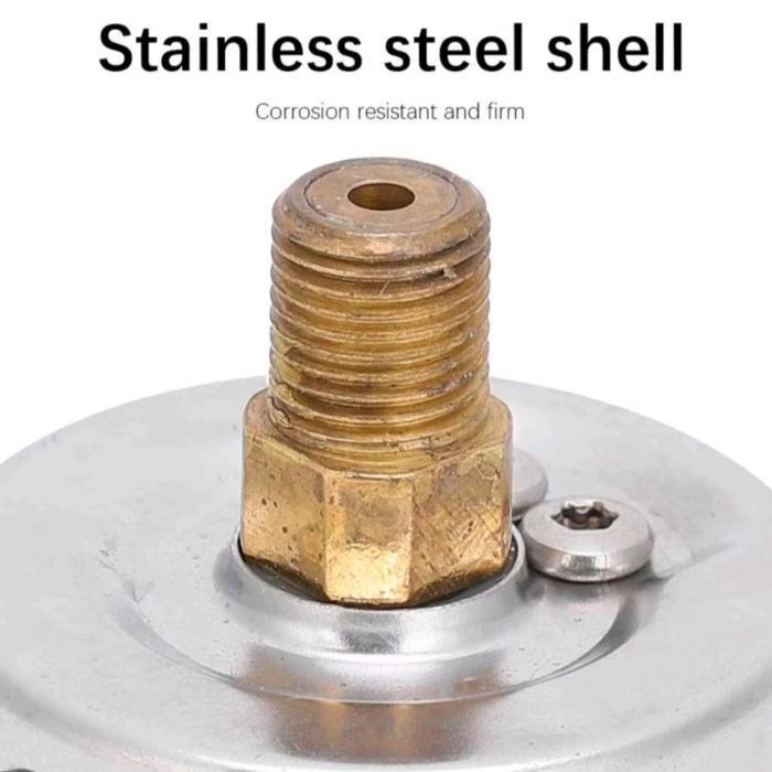 Manometer Pompa Pcp 6000 Psi, Manometer Besar Oil, Sparepart Pompa Pcp Original Dan Terpercaya