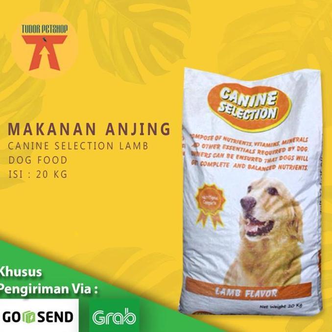 MAKANAN Anjing CANINE SELECTION RASA LAMB 20 KG / DOGFOOD