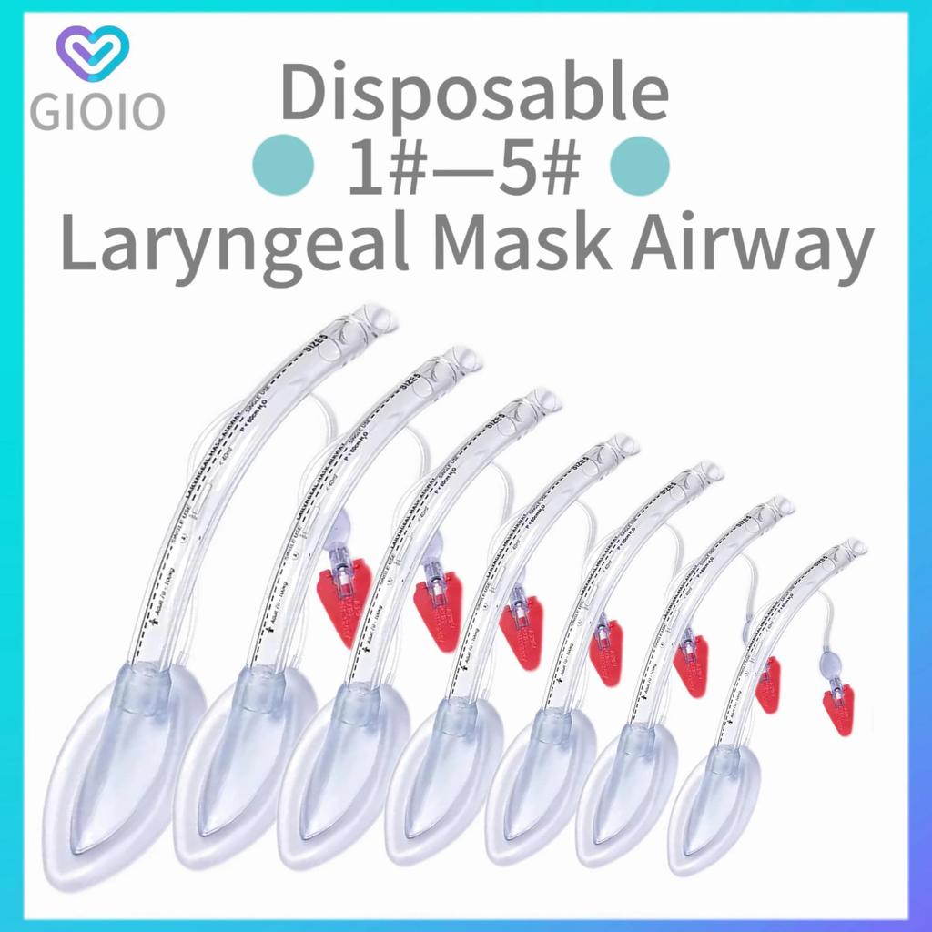 PVC Laryngeal Mask Airway Disposable Oral Medical Airway Breathing Anesthesia Mask Intubating Steril