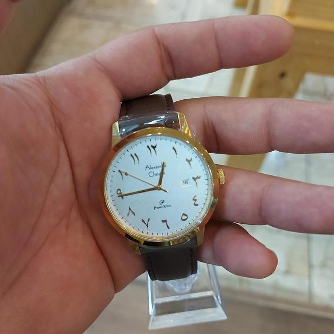 ALEXANDRE CHRISTIE AC 1024.AC1024.GOLD BROWN PRIA. ORINAL 100%