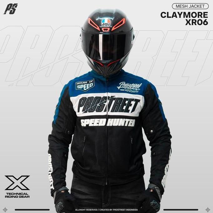Jaket Motor Mesh Prostreet Claymore XR06