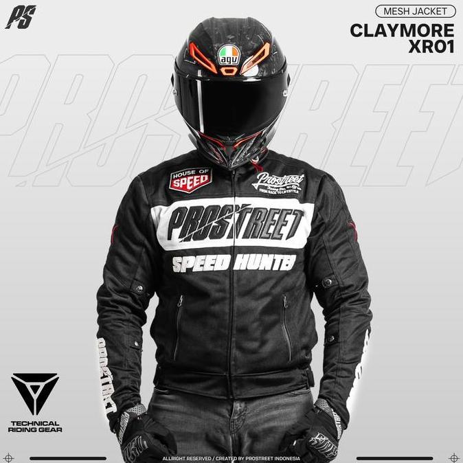 Jaket Motor Mesh Prostreet Claymore XR01