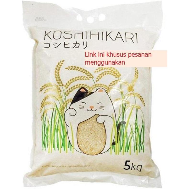beras jepang koshihikari / beras sushi koshihikari 5 kg