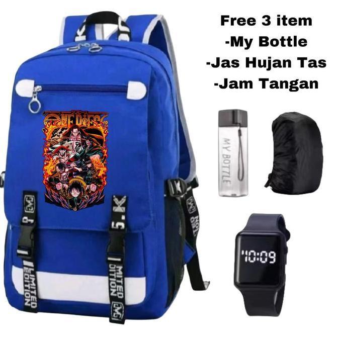Tas Ransel Anime Backpack Anime Tas Sekolah Anak Tas Sekolah Remaja Tas Ransel One Piece Tas Anime O