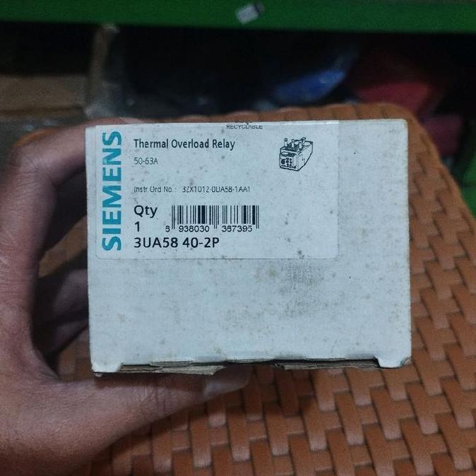 Terjangkau Thermal Overload Relay 3Ua58 40-2P 50-63A 3Ua58402P/3Ua5840-2P