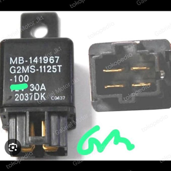 Miliki Rellay Carshow Kaki 4 24Volt 30 Ampere Sejajar