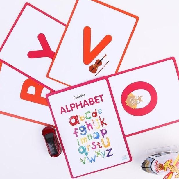 My Own Flashcards 3 bahasa / Flash Card Animal, Body Parts, Kartu Pintar Mainan Edukasi Flashcard An