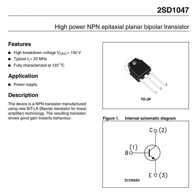 TR TRANSISTOR FINAL K B817 D1047 ORIGINAL 2SB817 2SD1047 ASLI B 817 D 1047 NPN PNP ORI JAPAN JEPANG