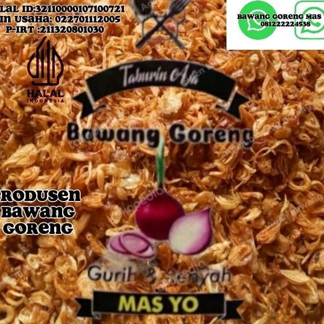 bawang goreng super asli 1kg