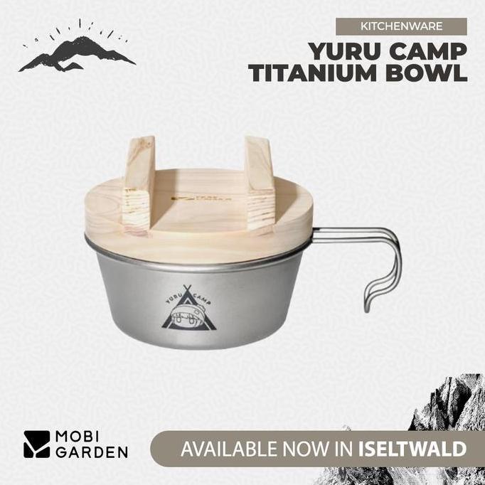 Mobi Garden Mangkok Camping Nx21666089 Yuru Camp Titanium Bowl