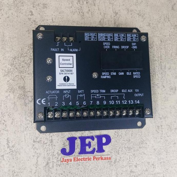 Speed Control Segma Governor Genset S6700H S 6700H Speed Control Segma