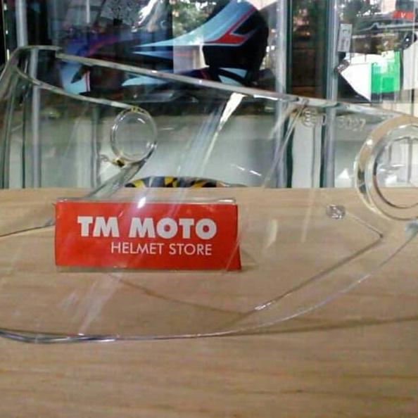 VIRALL CLEAR FLAT VISOR HELM SNAIL FFS1 //