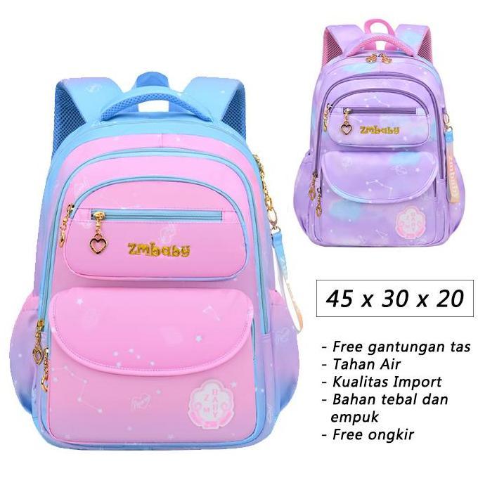 Tas Sekolah Anak Perempuan Import ZMBABY Fashion