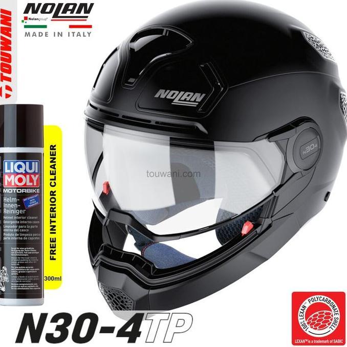 FYP HELM NOLAN N30-4 N304 TP CLASSIC FLAT BLACK //