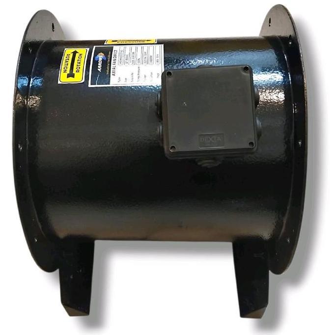 Ready Axial Fan Direct 12 in 370watt 1400rpm 380v Axial Fan 315mm 0.37Kw 4 Pole 3 Phase murah