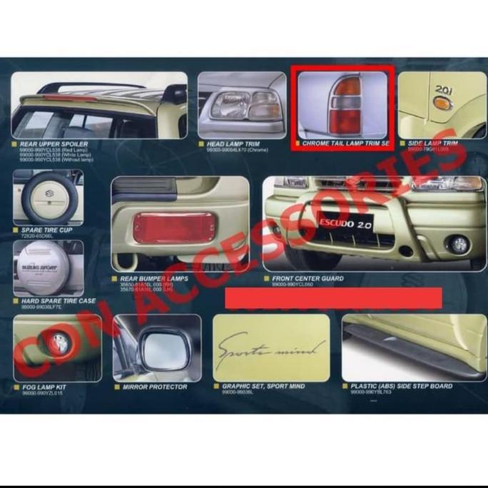 Cover Lampu Belakang Escudo / Vitara / Garnish Lampu Escudo
