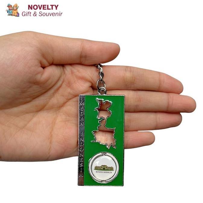 Souvenir magnet kulkas Medan oleh oleh Sumatera Utara negara Indonesia