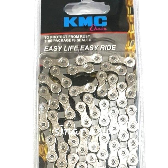 Murah Rantai sepeda 9 speed Roadbike MTB merk KMC X9.93 (Silver) Non COD