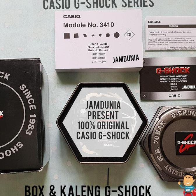 JAM TANGAN PRIA CASIO G-SHOCK ORINAL G-SQUAD DITAL GREY & ORANGE KARET GBD-200SM-1A CASIO G SHOCK GB
