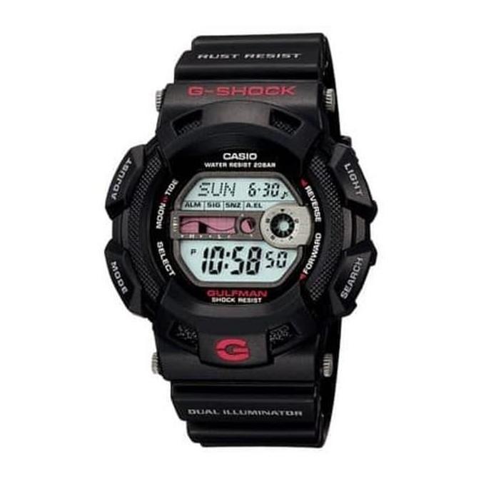 CASIO G-SHOCK G-9100-1D / GSHOCK G-9100-1 ORINAL &BERGARANSI