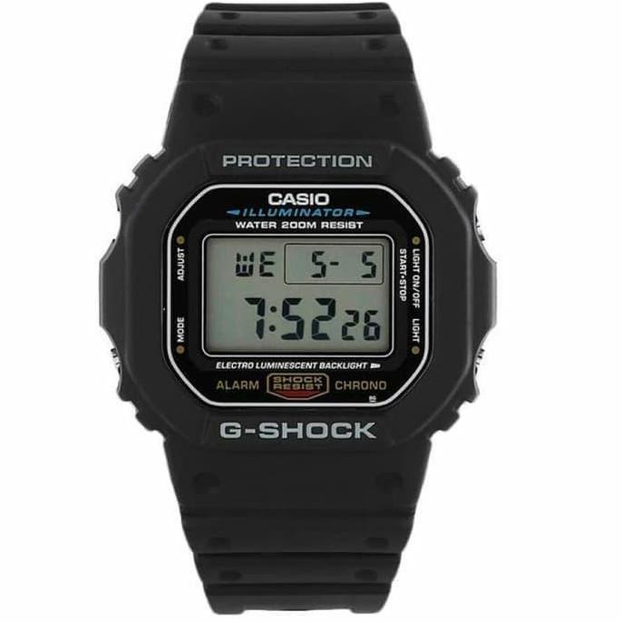 CASIO G-SHOCK DW-5600E-1V / GSHOCK DW5600E ORINAL & BERGARANSI