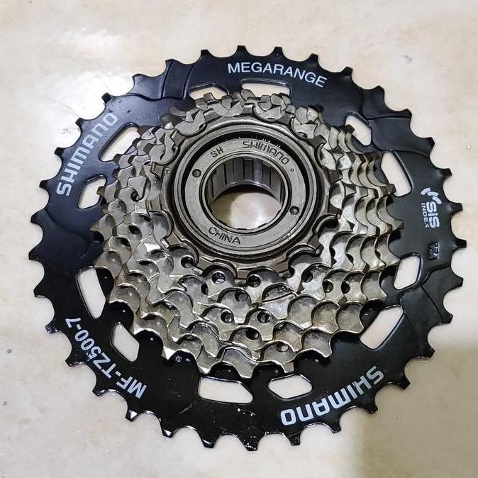 Murah sprocket drat ulir 7 speed Shimano Original Megarange Non COD