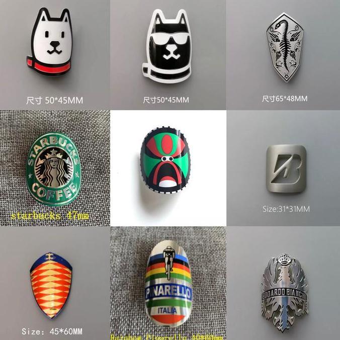 Murah Emblem lambang depan sepeda bahan aloy untuk federal surly kuwahara Non COD