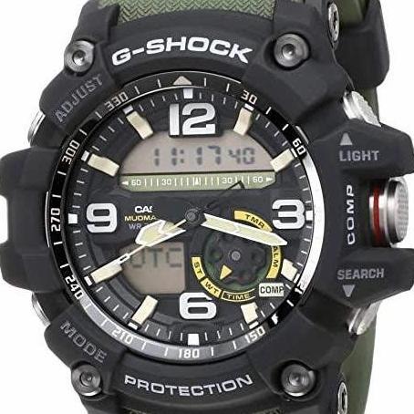 Casio G-Shock Mudmaster Black Dial Green Resin