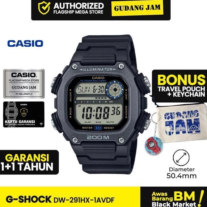 Casio General DW-291HX-1AVDF DW-291HX DW-291 DW291HX DW291